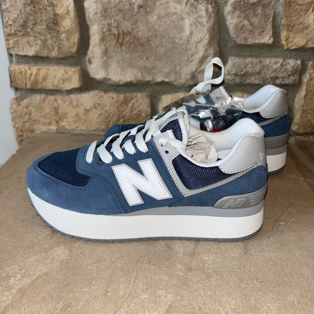 Women’s New Balance 574 Athletic Platform Sneaker